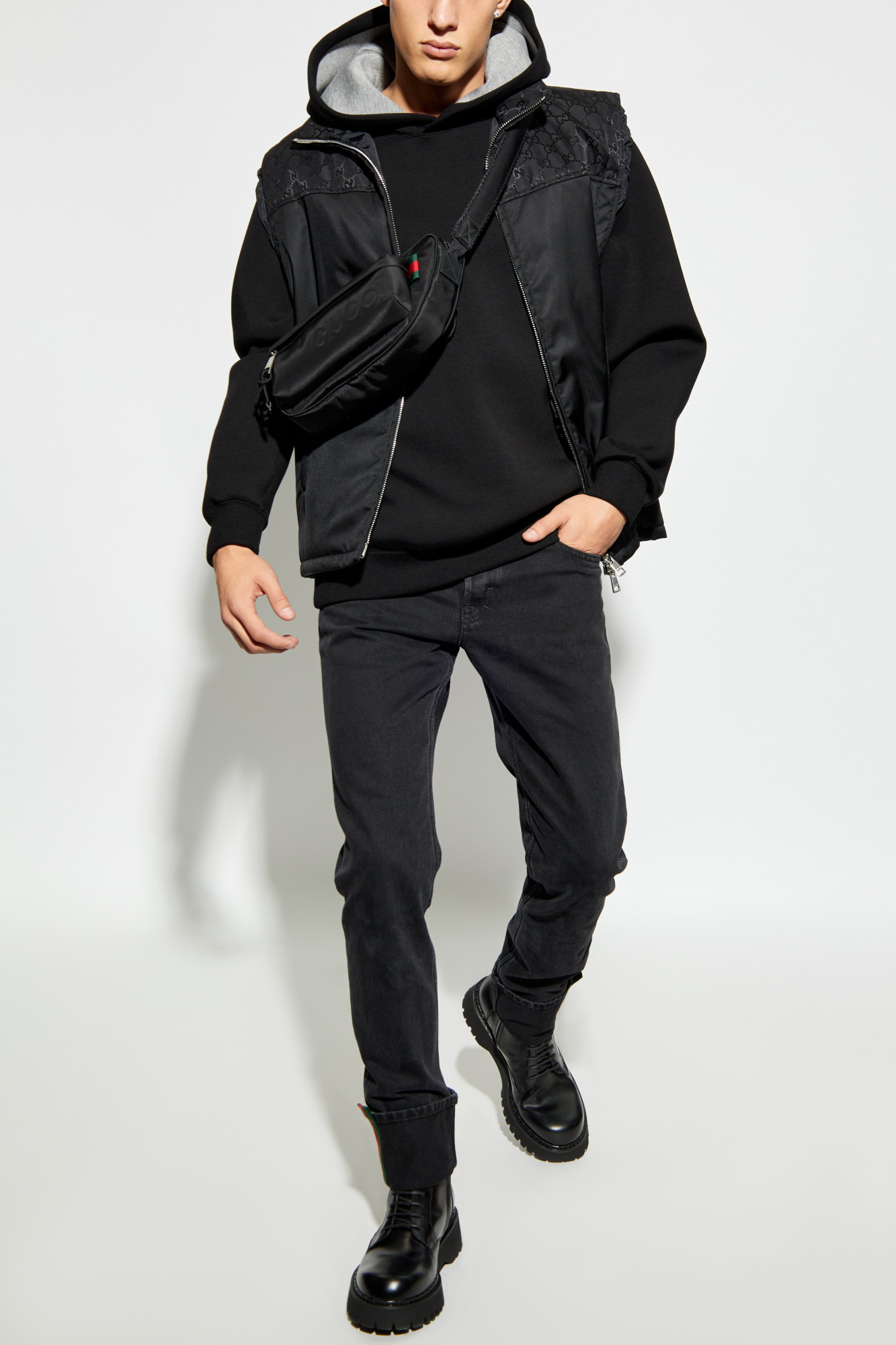Gucci Sweatshirt with logo | Men's Clothing | Vitkac